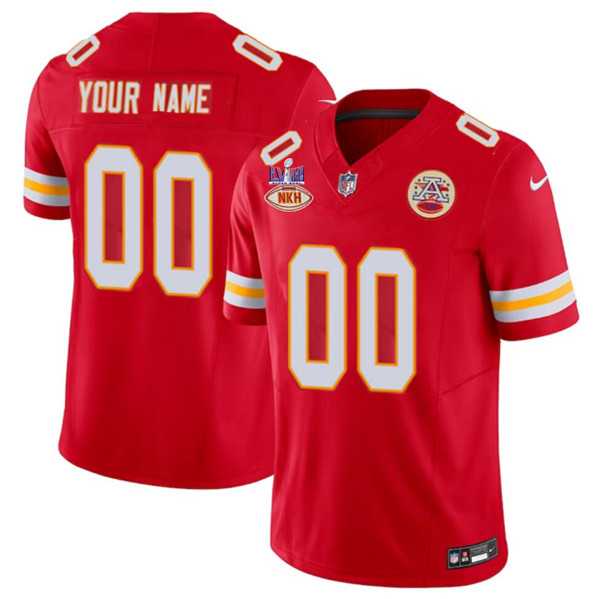 Men's Kansas City Chiefs Active Player Custom Red 2024 F.U.S.E. Super Bowl LVIII Patch With NKH Patch Vapor Untouchable Limited Football Stitched Jersey,We sell and wholesale Men's Kansas City Chiefs Active Player Custom Red 2024 F.U.S.E. Super Bowl LVIII Patch With NKH Patch Vapor Untouchable Limited Football Stitched Jersey on line form chian!